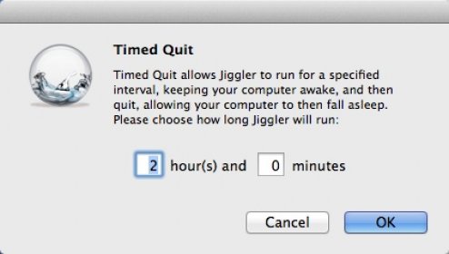 Configuring Timed Quit Options