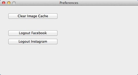 SocialCollage Free 1.1 : General Preferences