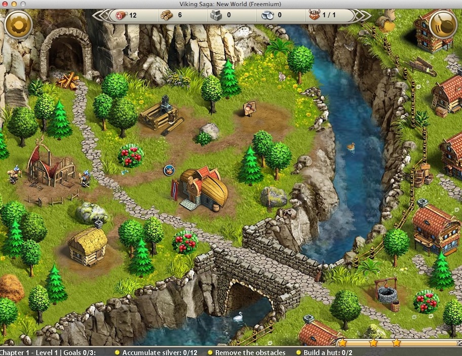 Viking Saga: New World 1.0 : Gameplay Window