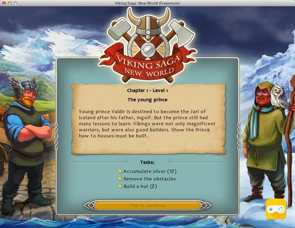 Viking Saga: New World 1.0 : Checking Level Tasks List