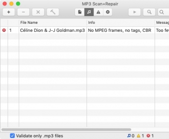 mp3 repair for mac