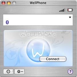 WellPhone 3.0 : Main window