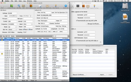free ham radio logging software for mac