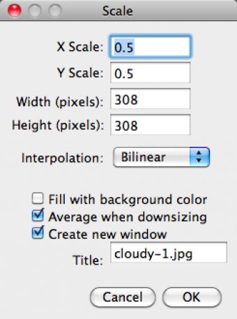 Image Scale