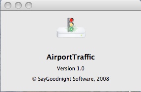AirportTraffic 1.0 : Main window