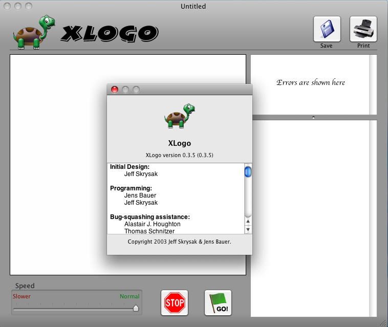XLogo 0.3 : Main Window