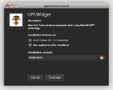 UPS Widget 2.1 : Main window