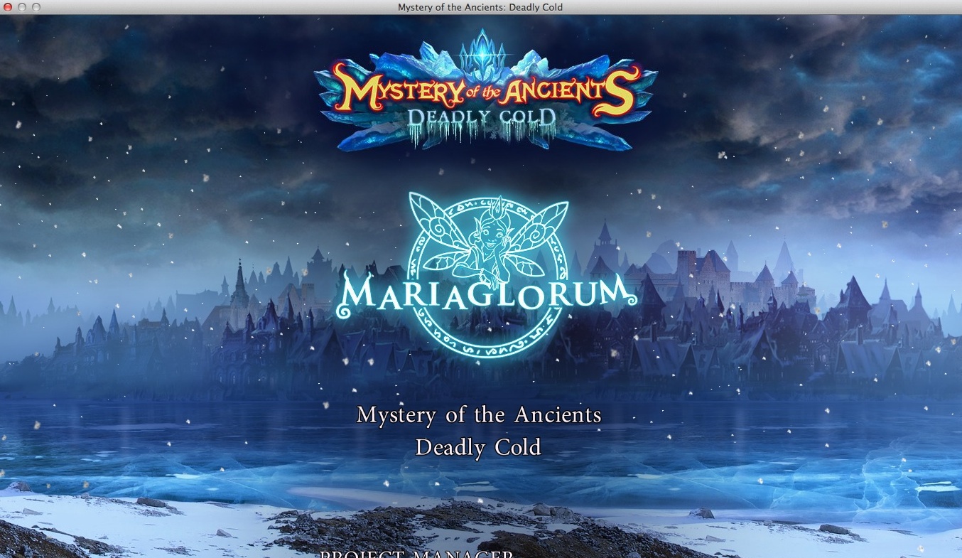 Mystery of the Ancients: Deadly Cold 2.0 : Credits Window