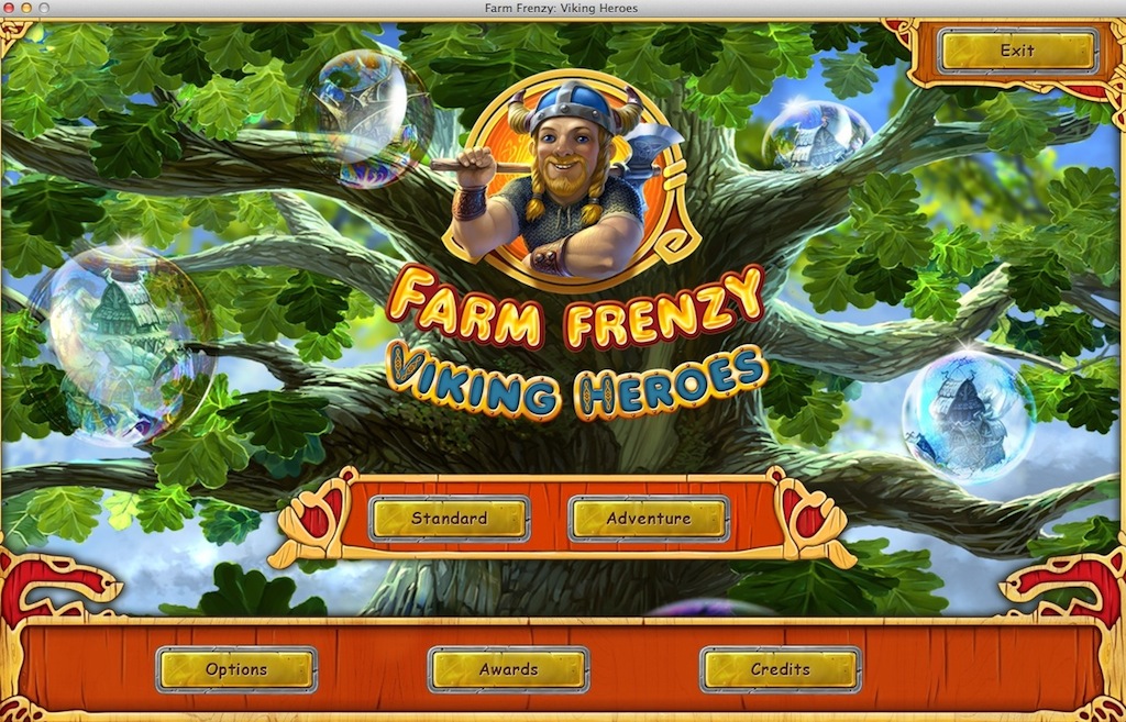 Farm Frenzy: Viking Heroes 2.0 : Main Menu