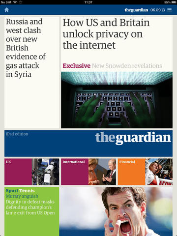 The Guardian 3.2 : Main Window