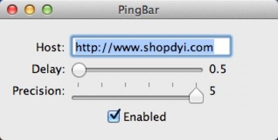 Adding Website For Ping