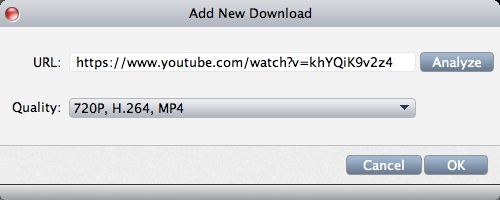 FonePaw Video Converter Ultimate 1.2 : Adding New Download Item