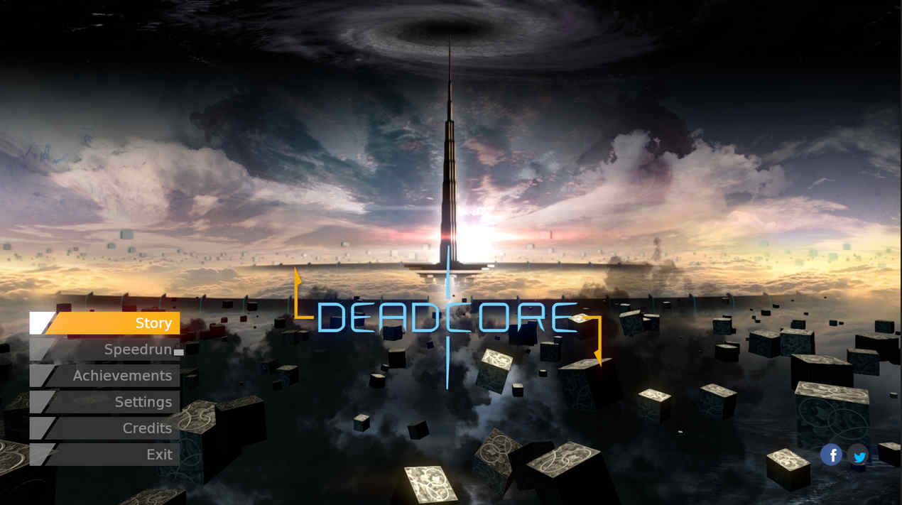 DeadCore 1.0 : Main Window