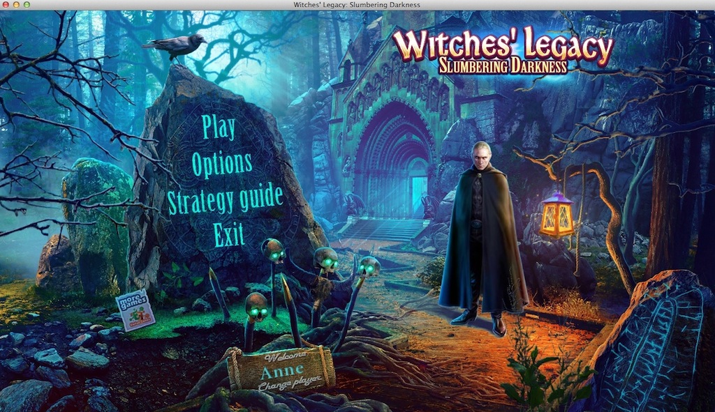 Witches' Legacy: Slumbering Darkness 2.0 : Main Menu
