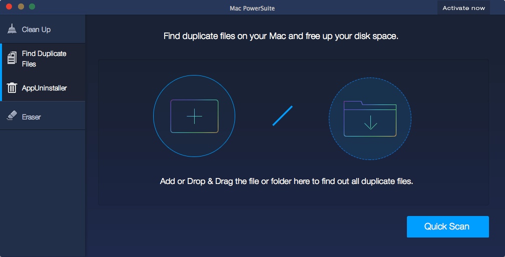 Mac PowerSuite 1.8 : Duplicate Finder