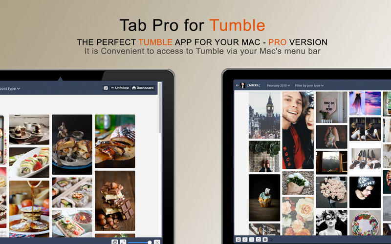 Tab Pro for Tumble 1.4 : Main Window