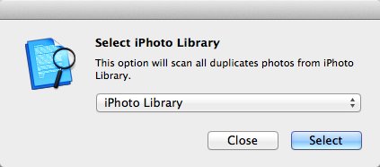 Duplicate Finder 1.1 : Scan iPhoto