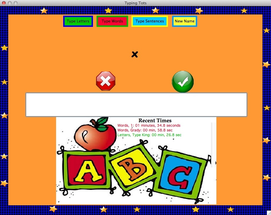 Typing Tots 1.4 : Typing Letters