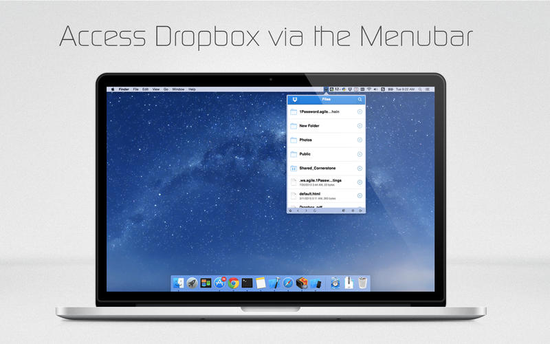 QuickSaver - for Dropbox 1.0 : Main window