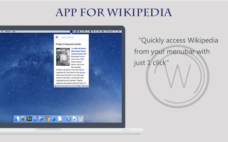 QuickSearch for Wikipedia 1.0 : Main Window