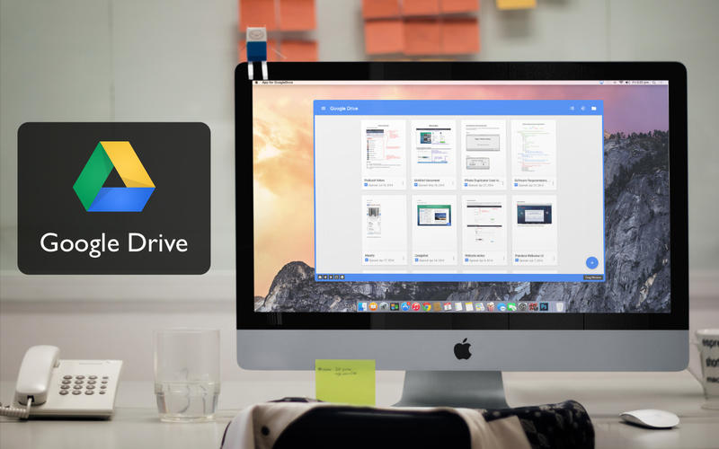 App for Google Drive 1.0 : Main Window