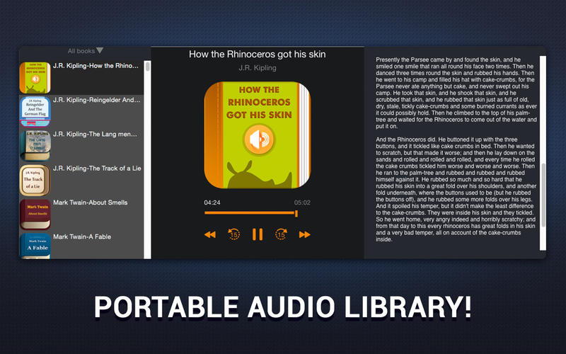 Audio Library - Books Collection 1.0 : Main Window
