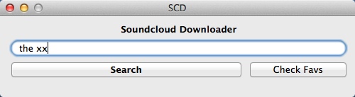 SoundCloud Downloader 2.6 : Searching Artist Songs