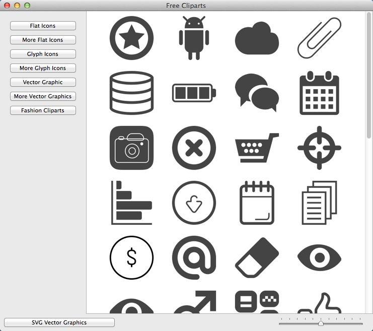 Free Cliparts 1.0 : Gryph Icons Window
