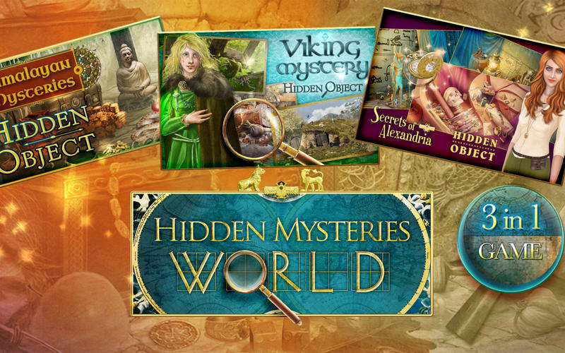 Hidden Mysteries World 1.0 : Main Window