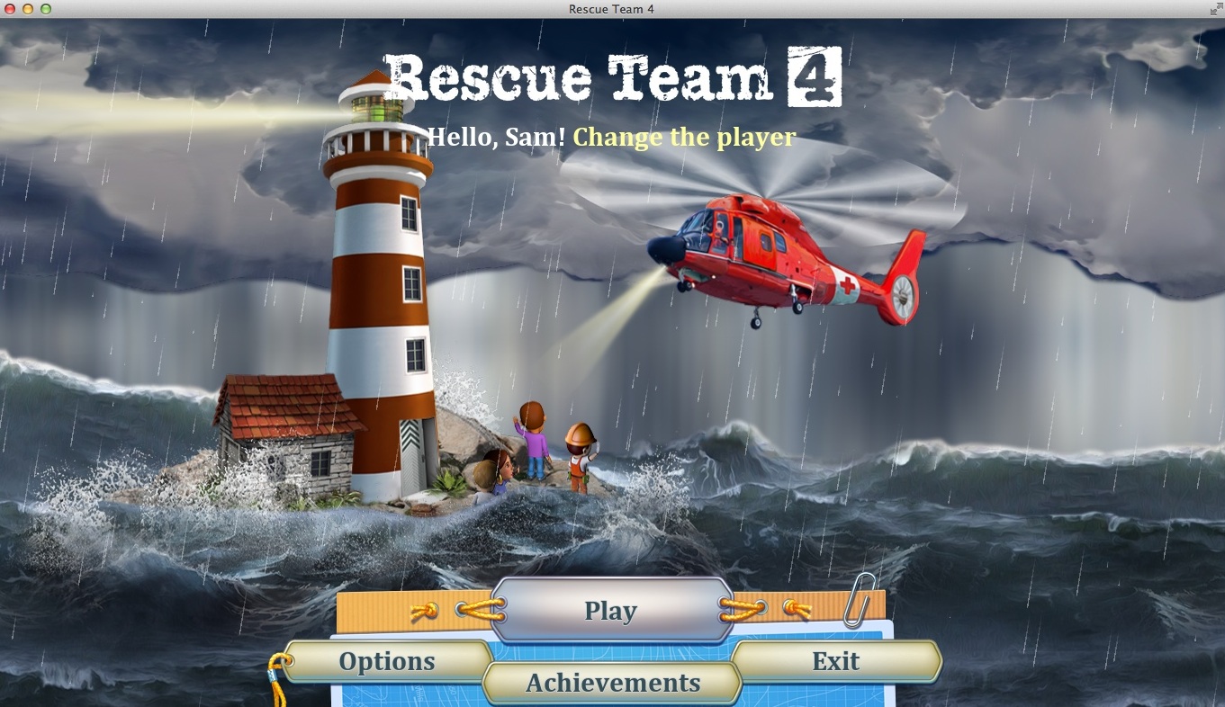 Rescue Team 4 2.0 : Main Menu