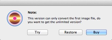 Image-to-PDF-Free 1.0 : Free Version Limitations