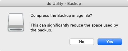 dd Utility 1.1 : Compress Backup Image