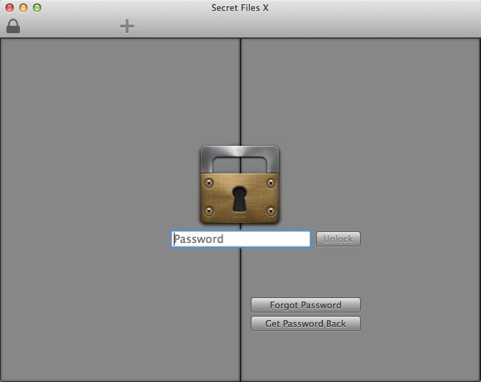 Secret Files X 2.0 : Locked App Window