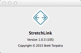 StretchLink 1.0 : About Window