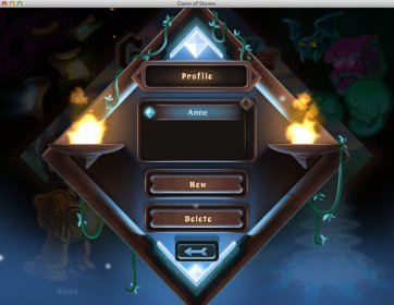 Selecting Player Profile