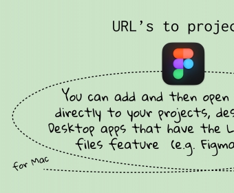 Docflipper supports work with apps that have a Linking to internal files feature. For example, Figma, Notion, etc. You can add and then open shared URLs directly to your projects or files in such applications.