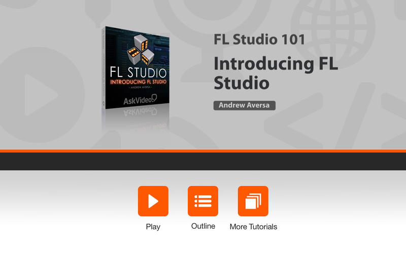 AV for FL Studio 101 - Introducing FL Studio 2.0 : Main Window