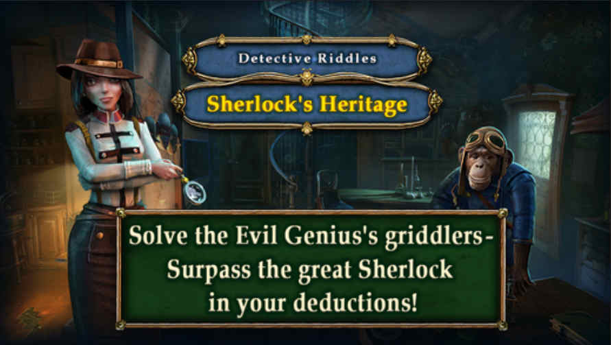 Detective Riddles Sherlocks Heritage 1.0 : Main Window