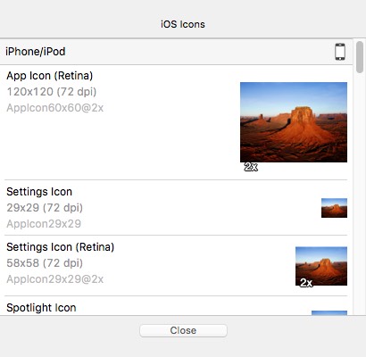 Icon Glue 1.3 : Preview IOS Icons