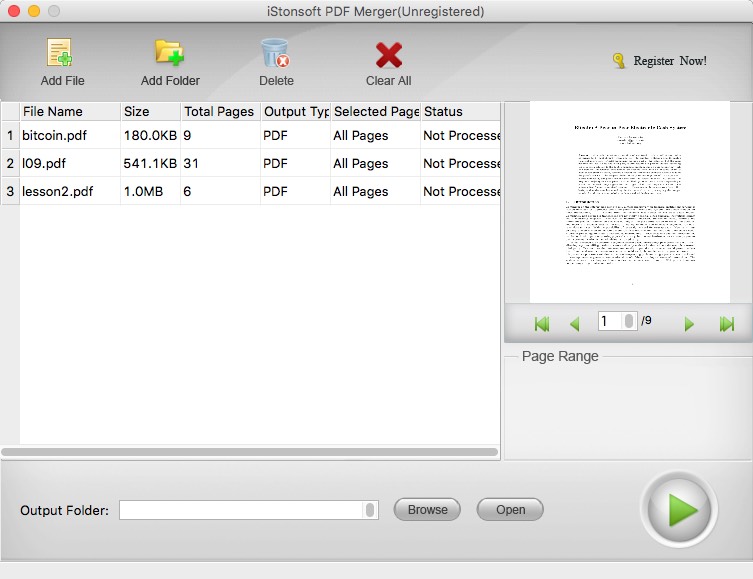 PDF Merge 2.1 : Add Files
