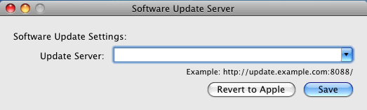 Software Update Enabler 2.0 : User Interface