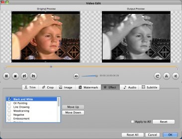 Adding Visual Effect To Video