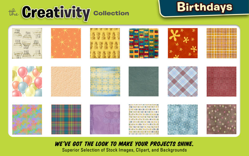 Creativity Collection Birthdays 1.3 : Main Window