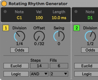 Rotating Rhythm Generator
