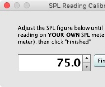 SPL Reading Calibration