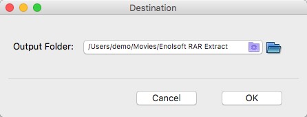 Enolsoft RAR Extract 2.5 : General Preferences