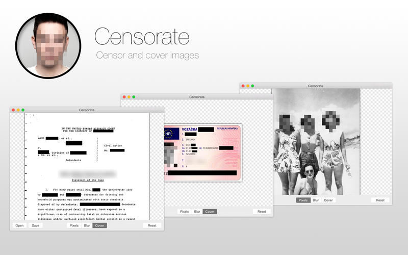 Censorate 1.0 : Main Window