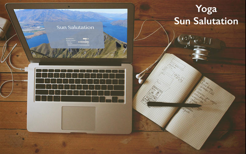 Sun Salutation - Yoga 1.0 : Main Window