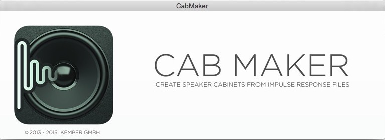 Cab Maker 2.0 : Main window