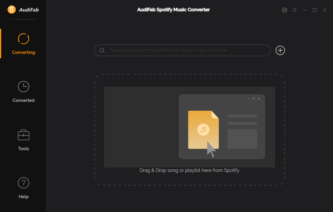 AudiFab Spotify Music Converter 1.3 : https://www.audifab.com/assets/img/spotii-music-converter/main-interface.jpg